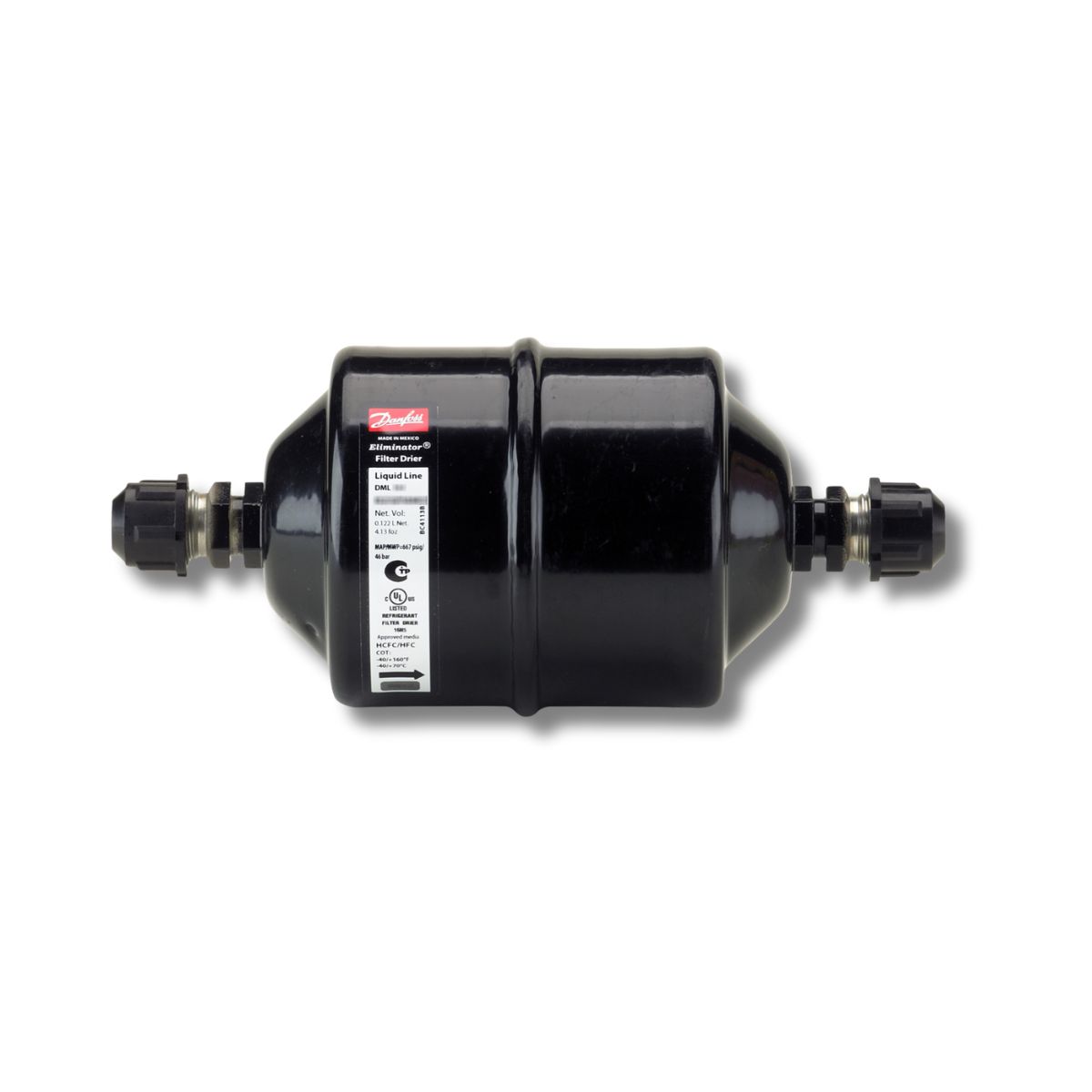 Filtro Secador Hermético DML 164R – 1/2" - 023Z5044 (Danfoss)