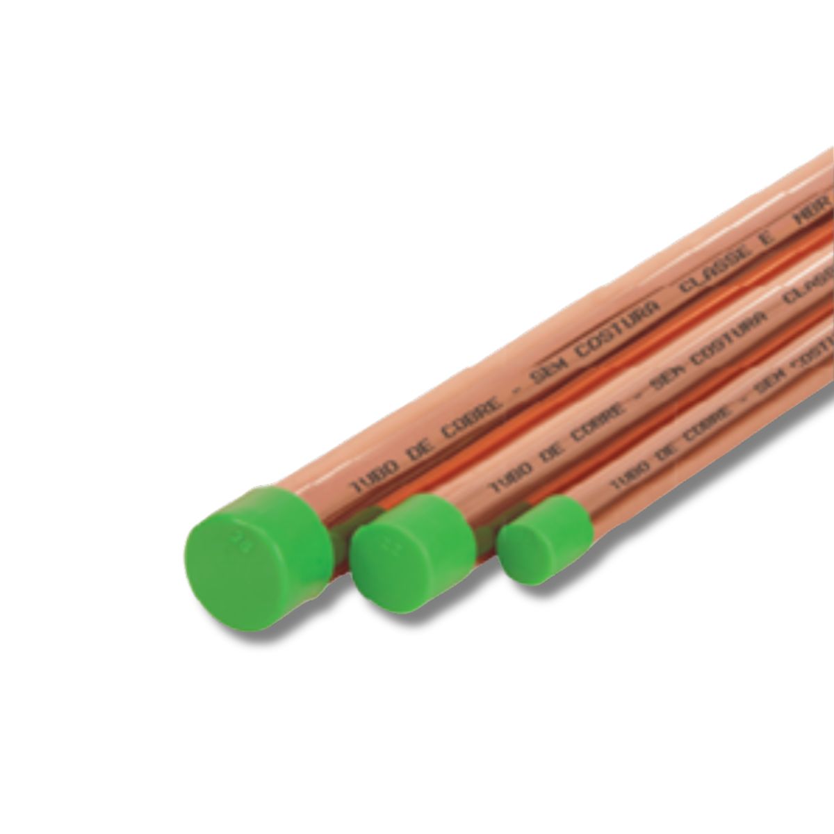 Tubo de Cobre Rígido Sem Costura 1.1/8" x 1/32" – 0,614 kg/m (Cobresul)